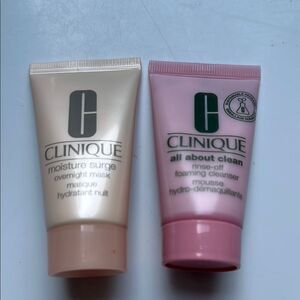 Bundle of two Clinique Moisture Surge and All About Clean Set - 1 Oz